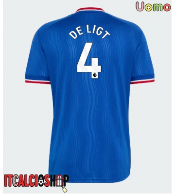 Manchester United Matthijs de Ligt #4 Seconda Maglia 2026-27 Manica Corta